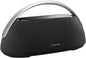 Harman Kardon Go + Play 3 - Portable Bluetooth Speaker with Aluminum Handle & USB Charging Port - Black - PuriLite