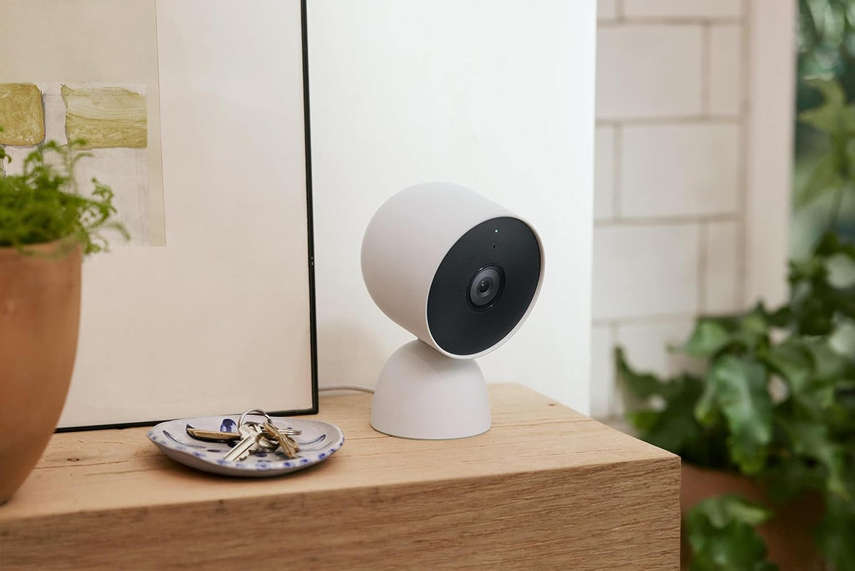 Google Nest Security Cam (Wired) - 2nd Generation - Snow - PuriLite