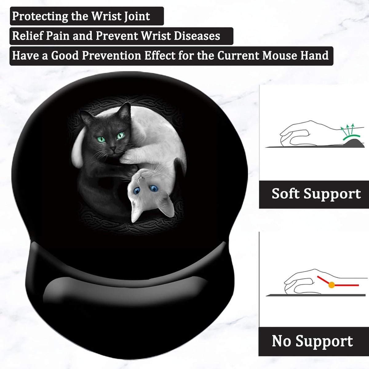 Purilite Select Ergonomic Mouse Pad - PuriLite