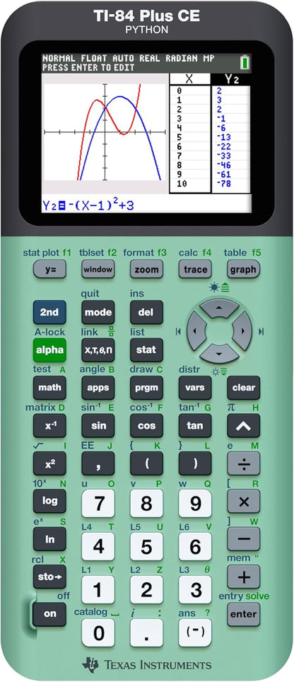 Texas Instruments TI-84 Plus CE Pink Graphing Calculator - PuriLite