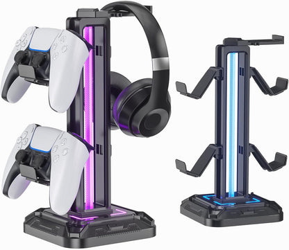 Purilite Select RGB Headphone &amp; Controller Stand - PuriLite
