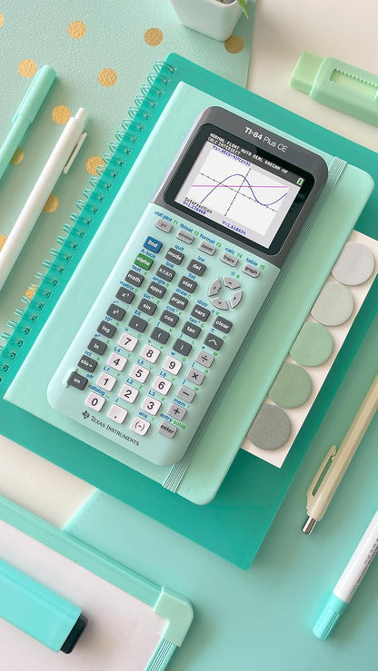Texas Instruments TI-84 Plus CE Pink Graphing Calculator - PuriLite