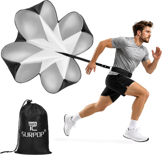 Running Parachute for Speed & Agility Training with Adjustable Belt