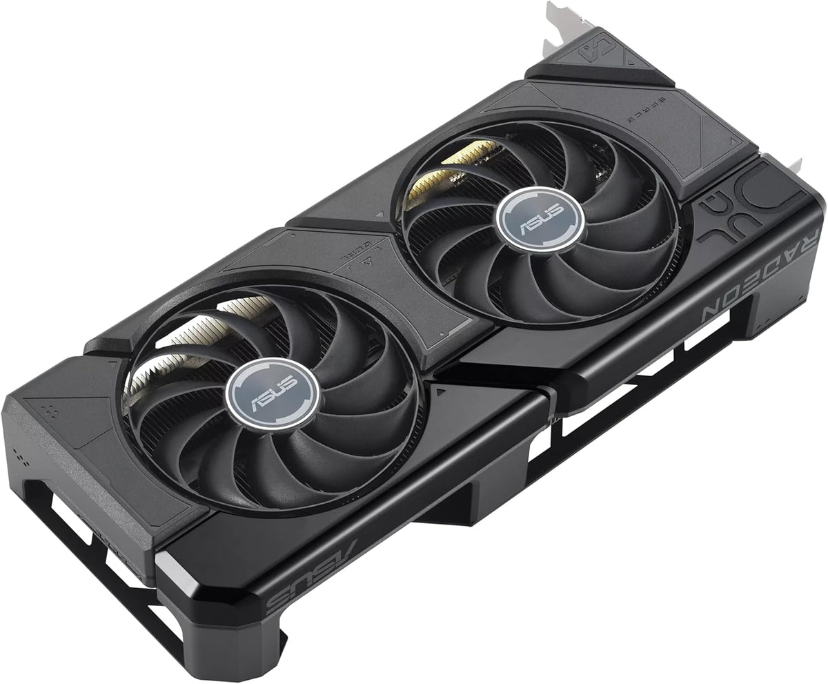 ASUS Prime Radeon™ RX 9060 XT 16GB GDDR6 OC Edition Graphics Card (PCIe 5.0, HDMI/DP 2.1, 2.5-Slot Design, axial-tech Fans, Dual Ball Fan Bearings, Dual BIOS, ASUS GPU Guard) - PuriLite
