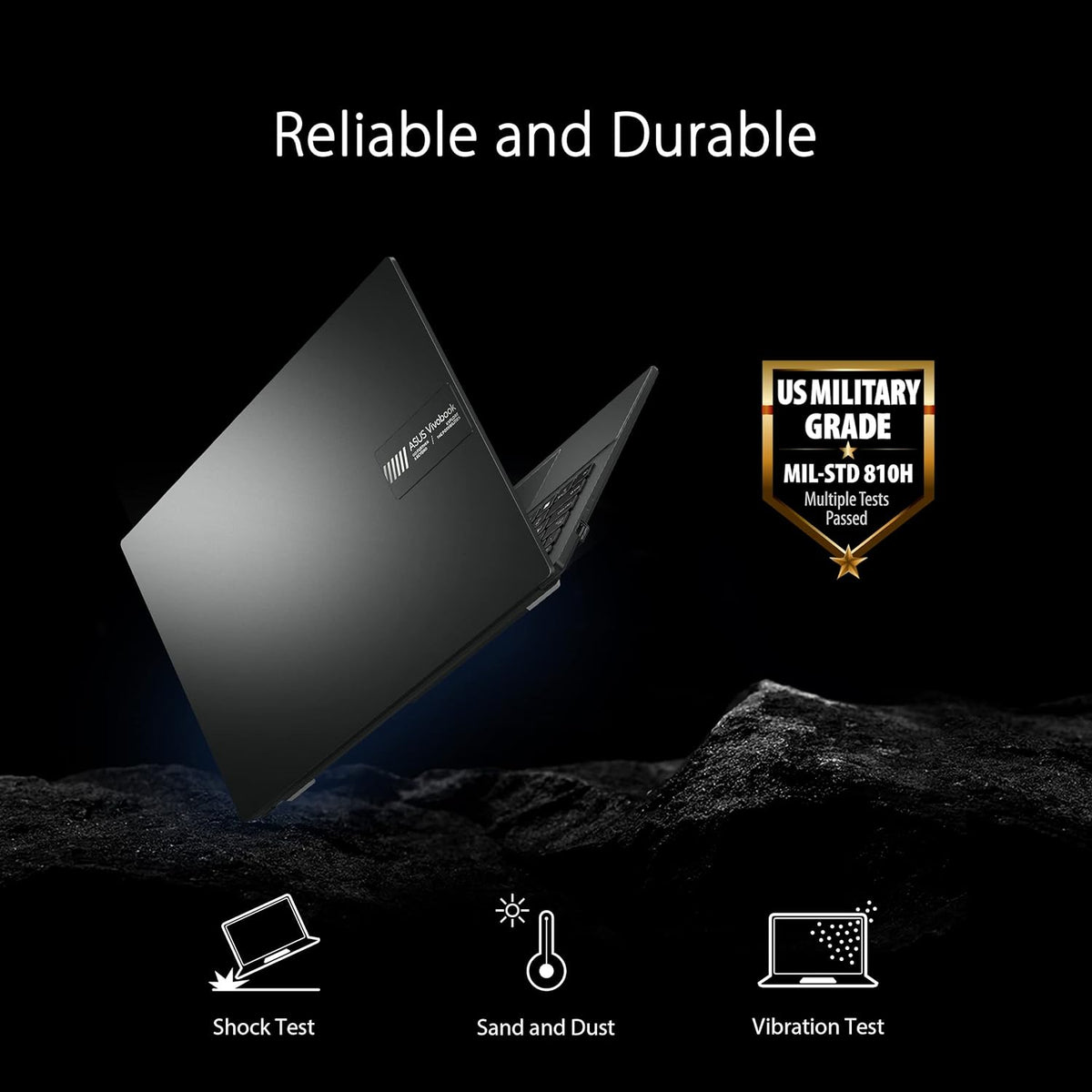 ASUS Vivobook Go 15 Laptop, 15.6” FHD Display, Intel® Core™ i3-N305 Processor, 8GB RAM, 256GB UFS, Windows 11 Home, Mixed Black, E1504GA-AS33-CA - PuriLite