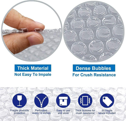 Purilite Select Bubble Cushioning Wrap Rolls - PuriLite