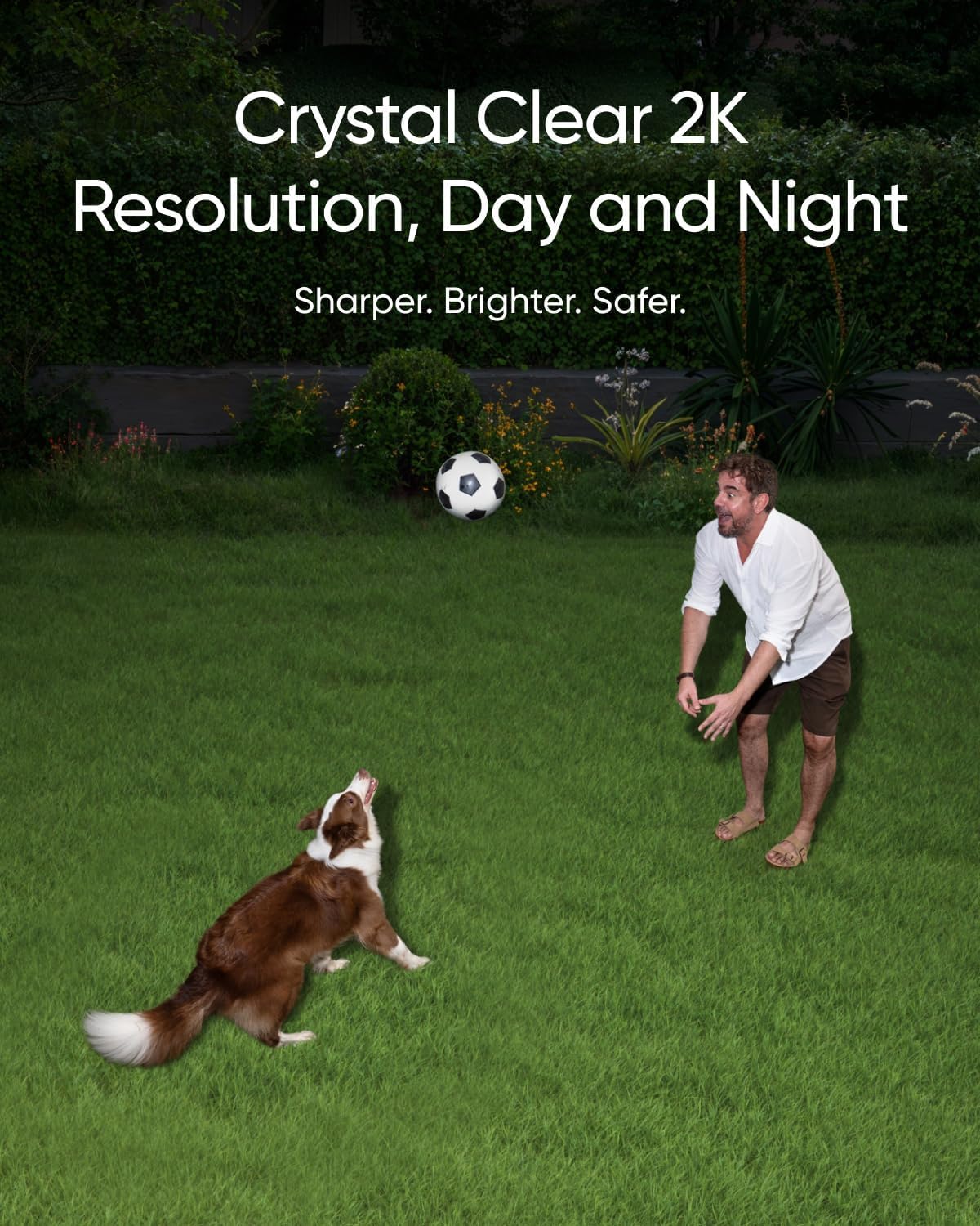 eufy Floodlight Camera E30, Security Camera Outdoor, 360° Pan and Tilt, AI Detection and Tracking, 2K Video, 2.4GHz Wi-Fi, 2,000 Lumens, Custom Voice and Light Alerts, 24/7 Recording, No Monthly Fee - PuriLite