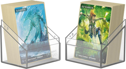 Ultimate Guard Boulder 100+ Classic, Deck Case for 100 Double-Sleeved TCG Cards, Onyx, Secure & Durable Storage for Trading Card Games, Soft-Touch Finish - PuriLite
