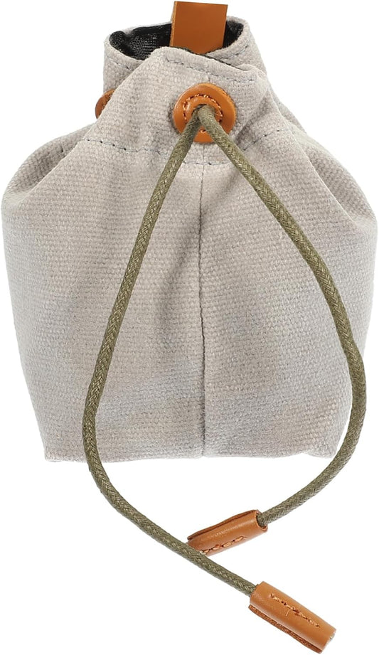 MINAOLULUS Dog Training Treat Pouch Portable Canvas Snack Holder for Outdoor Adventures for Treats Keys and - PuriLite