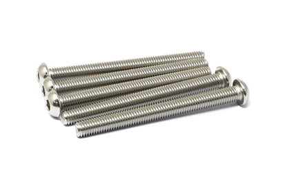 iexcell 50 Pcs M6 x 20mm Thread Pitch 1 mm Stainless Steel 304 Hex Socket Button Head Cap Screws Bolts Kit - PuriLite