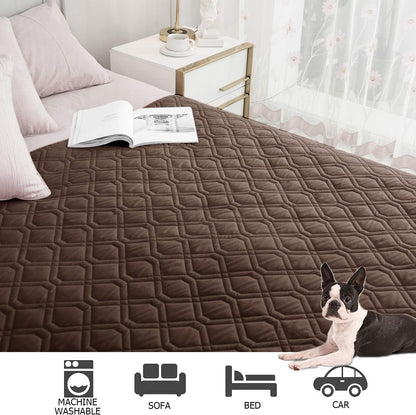Ameritex Waterproof Dog Bed Cover Pet Blanket for Furniture Bed Couch Sofa Reversible - PuriLite