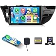 4+64G Android Car Radio Stereo for Toyota Corolla/Levin 2014-2017 with Wireless Carplay Android Auto, 10'' Touch Screen with Bluetooth GPS Navigation Mirror Link WiFi FM/RDS DSP AHD Backup Camera SWC - PuriLite