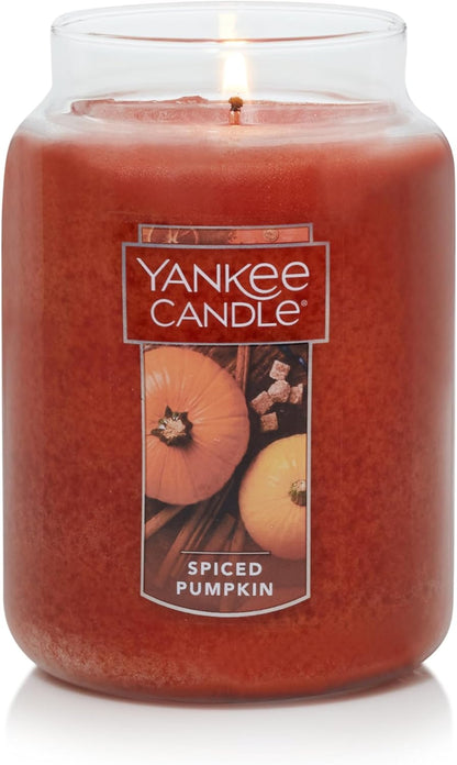 Yankee Candle Scented Candle, Sage & Citrus, Original Large Jar Candle, 110-150 Hours of Burn Time, 22 oz. - PuriLite