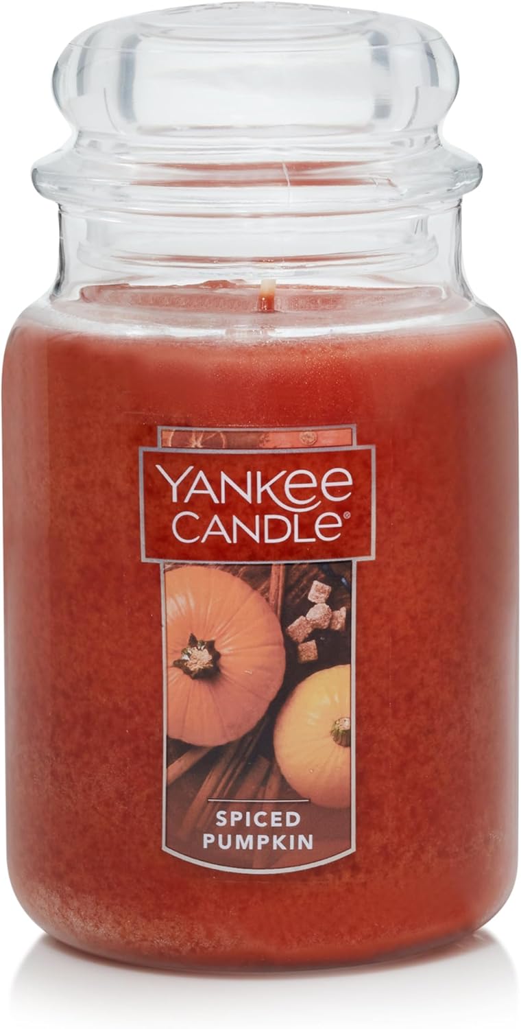 Yankee Candle Scented Candle, Sage & Citrus, Original Large Jar Candle, 110-150 Hours of Burn Time, 22 oz. - PuriLite