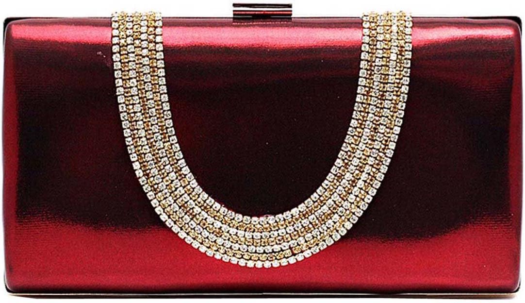Ankoee Ladies Envelope Clutch Bag Evening Bag Bridal Wedding Bag Handbag Prom Clutches Handbag - PuriLite