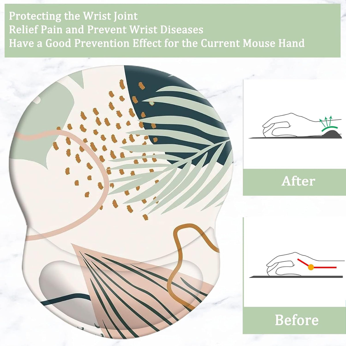 Purilite Select Ergonomic Mouse Pad - PuriLite