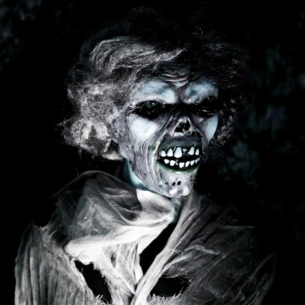 Lofytain Halloween Zombie Latex Mask – Realistic and Horrifying - PuriLite