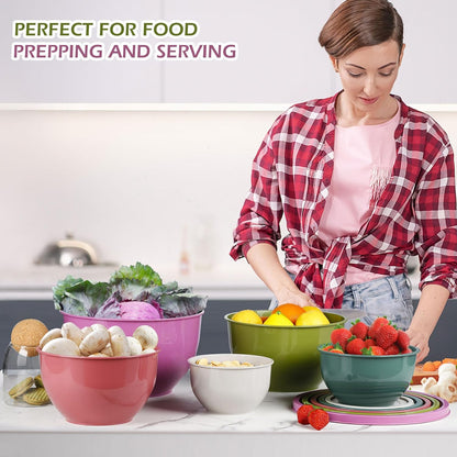 Purilite Select Plastic Mixing Bowl Set - PuriLite