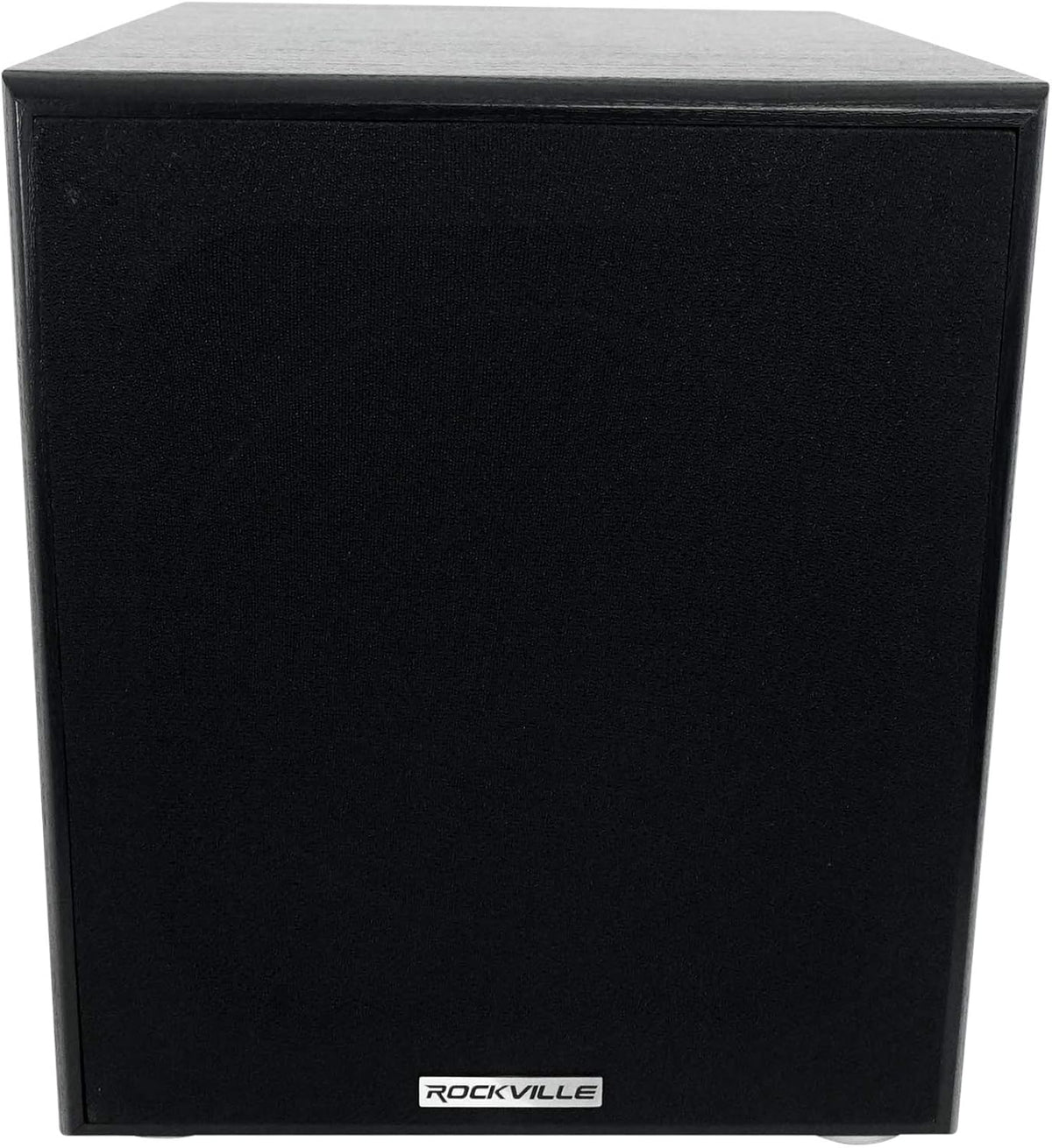 Rockville Rock Shaker 10" Inch Black 600w Powered Home Theater Subwoofer Sub - PuriLite