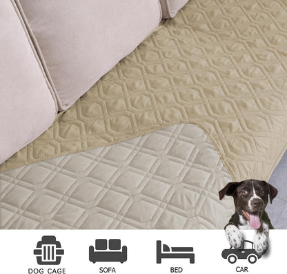 Ameritex Waterproof Dog Bed Cover Pet Blanket for Furniture Bed Couch Sofa Reversible - PuriLite