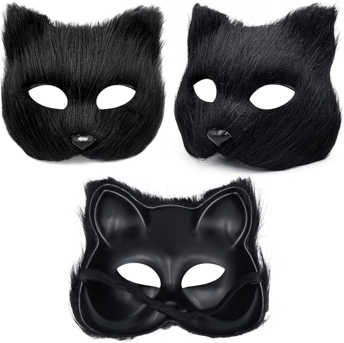 Therian Mask and Tail Set Furry Fox Mask Therian Fox Tail Halloween Set - PuriLite