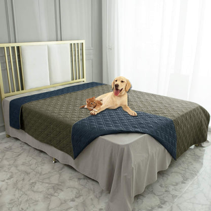 Ameritex Waterproof Dog Bed Cover Pet Blanket for Furniture Bed Couch Sofa Reversible - PuriLite