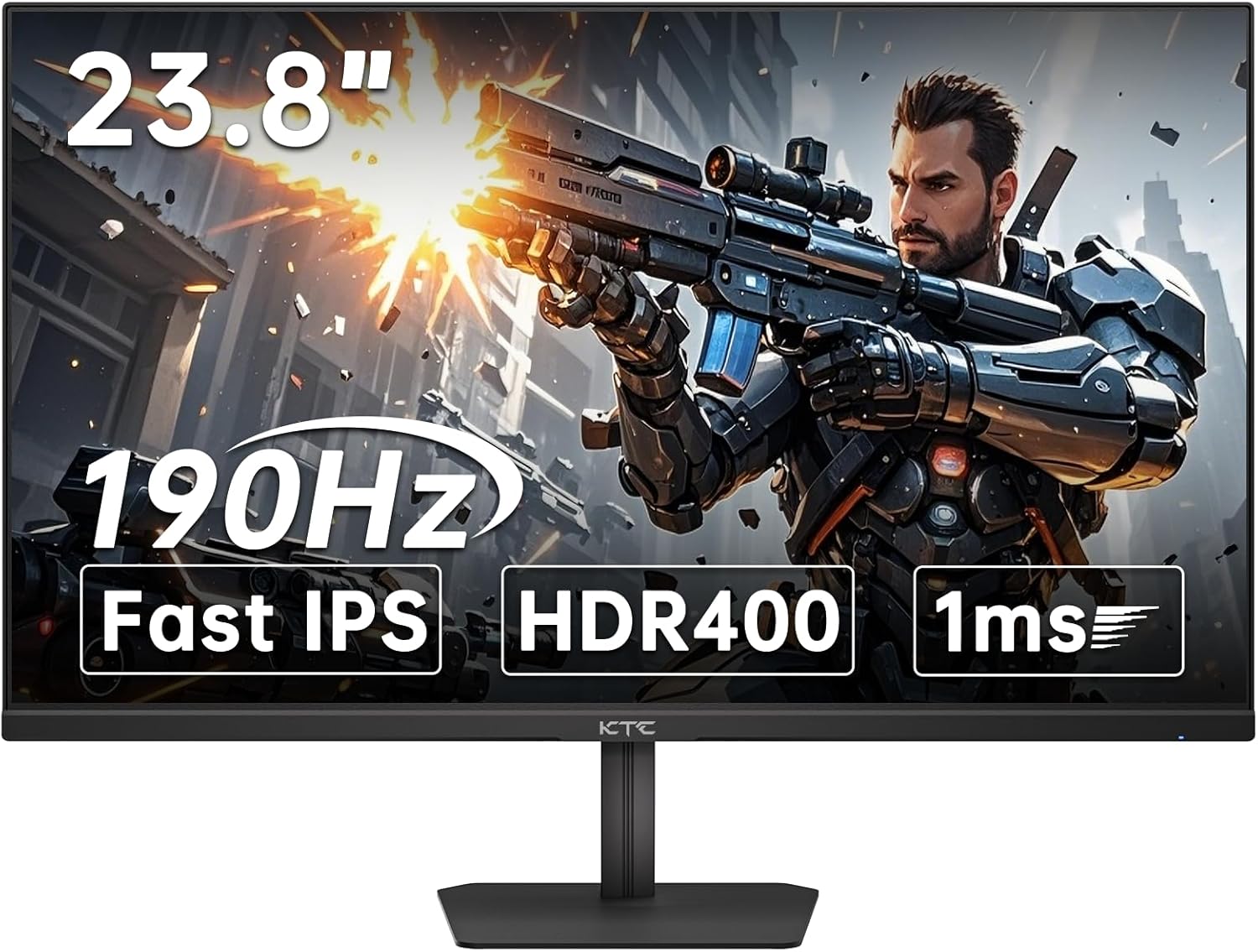 KTC 32 Inch 2K Computer Monitor, IPS 1440p Monitor with Ultra-Thin Bezels, HDR10, Freesync/G-sync, HDMI/DP Ports, Tilt Adjustable, Eyecare, Ideal for Business, Office, and Casual Gaming - PuriLite