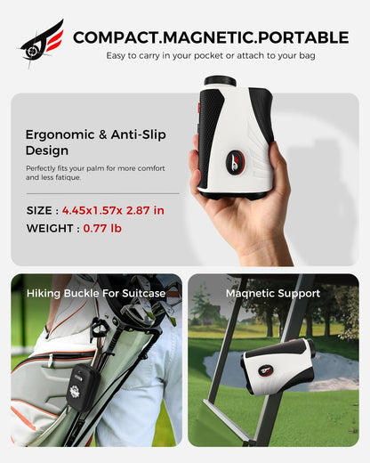 Purilite Select Rechargeable Golf Rangefinder - PuriLite