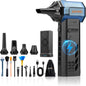 X301 Compressed Air Duster-250000RPM Super Power Electric Air Duster, Replaceable Batteries,Long Life mini Blower, 3-Gear Adjustable,4 nozzles for Computer, Keyboard, Outdoors and Car Cleaning - PuriLite