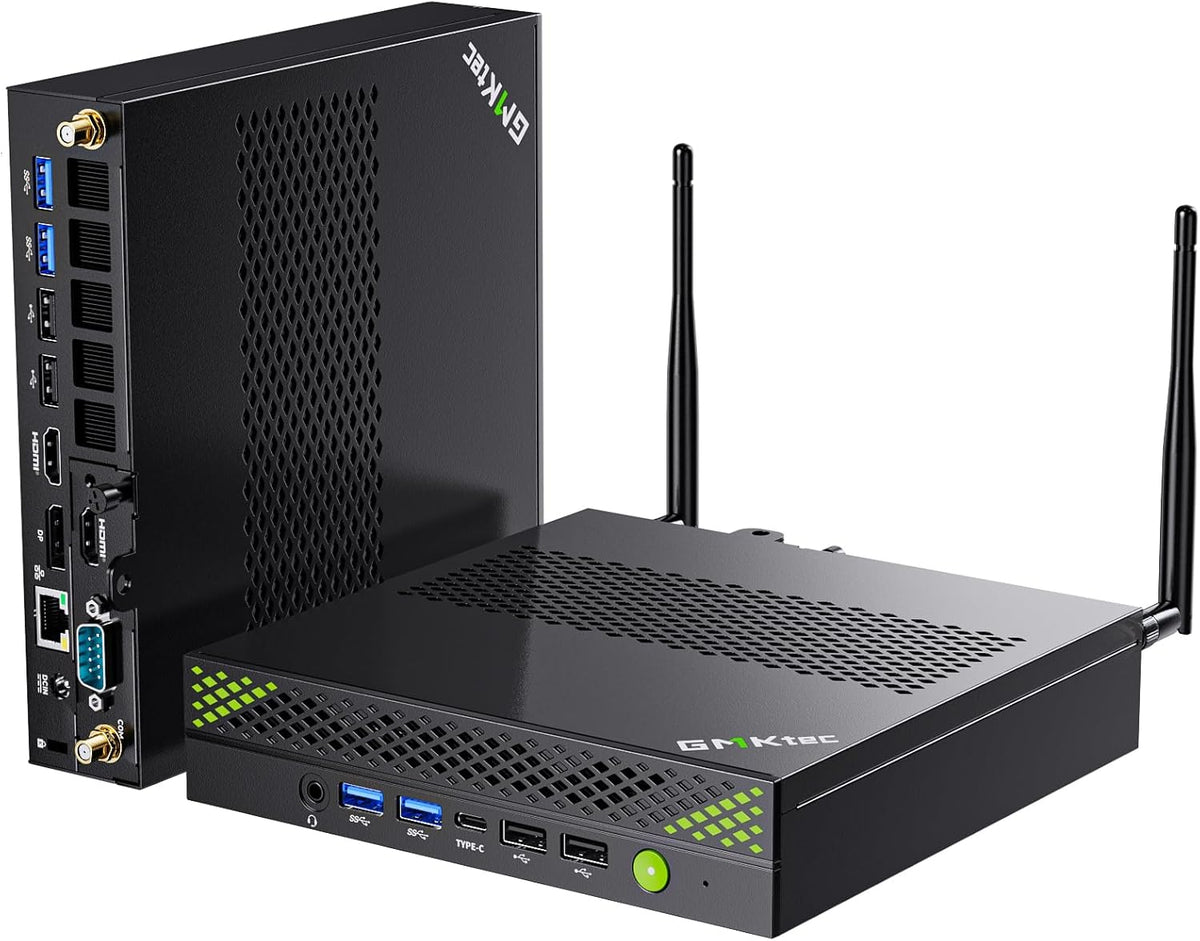 GMKtec Mini PC Intel Core i9 12900HK(14C/20T 5.0 GHz) W11 Pro, Desktop Computer 32GB DDR4 RAM+1TB NVMe SSD, Triple 4K Display, WiFi 6, BT5.2, USB-C M3 Plus - PuriLite