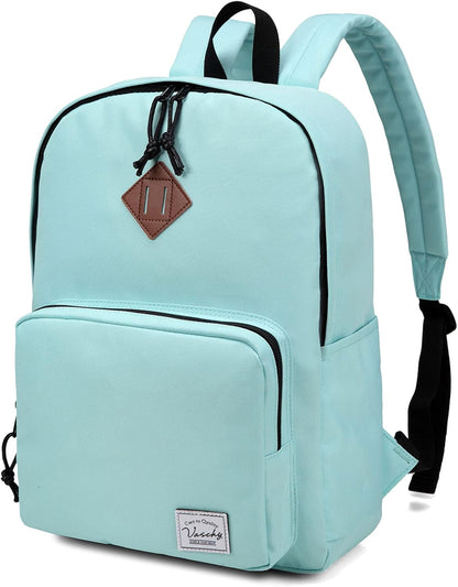 VASCHY Lightweight School Backpack for Women with Sleeve for 14" Laptop - PuriLite