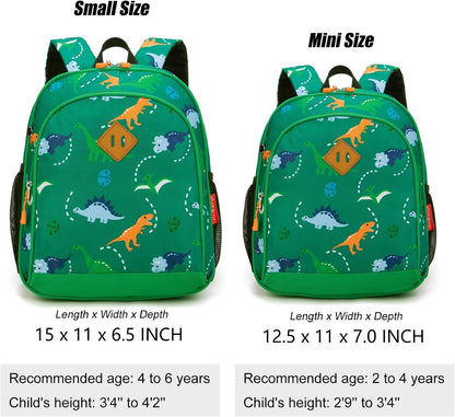 JinBeryl Kids Backpack for Toddler School Bag Small Size and Lightweight - PuriLite