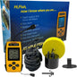 Lvpradior Portable Fish Finder, Wired Castable Kayak Boat Fishing Finder, Ice Fishing Gear Accessories, Handheld Water Depth Fish Finder with Sonar and LCD Display - PuriLite