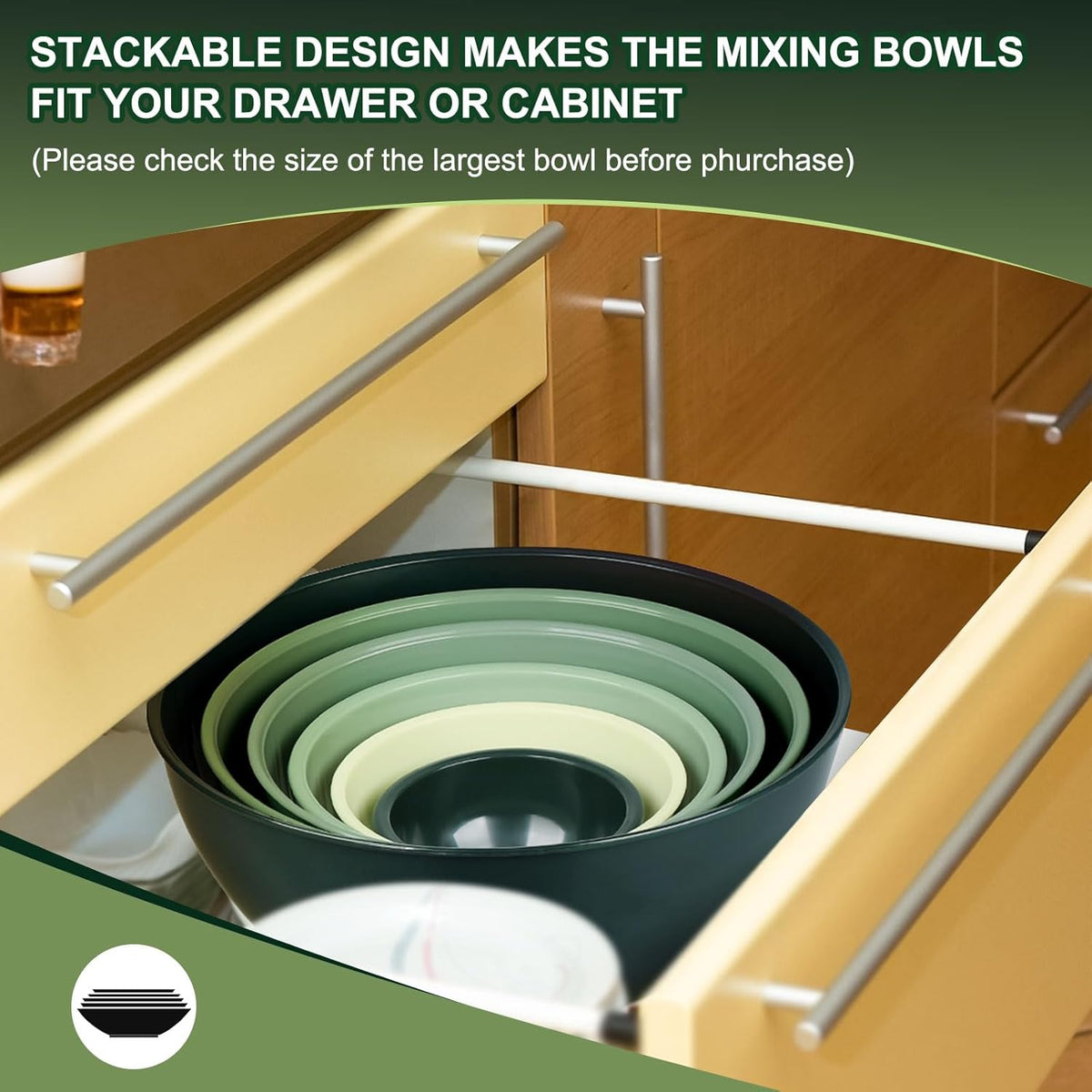 Purilite Select Plastic Mixing Bowl Set - PuriLite