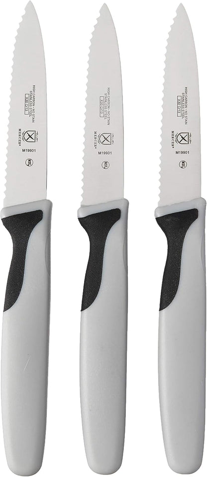 Mercer Culinary M23860 Millennia Black Handle, 8.5-Inch Narrow, Fillet Knife - PuriLite