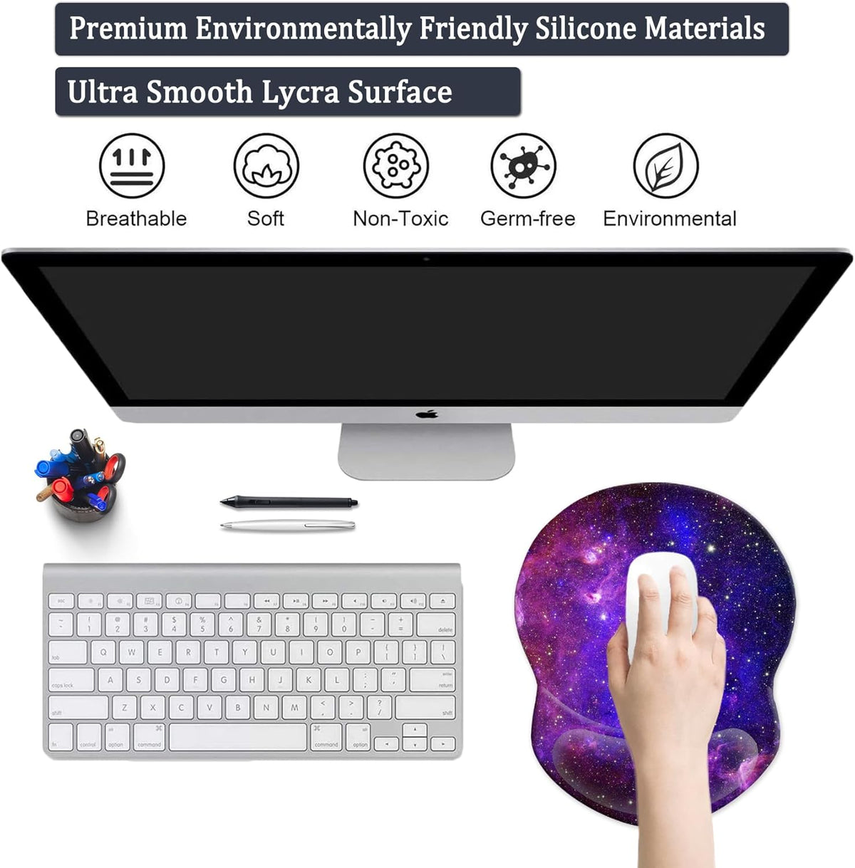Purilite Select Ergonomic Mouse Pad - PuriLite