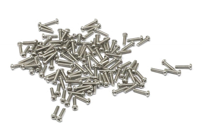 iexcell 50 Pcs M6 x 20mm Thread Pitch 1 mm Stainless Steel 304 Hex Socket Button Head Cap Screws Bolts Kit - PuriLite