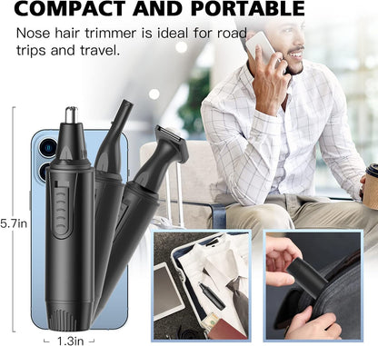 Purilite Select 8-in-1 Rechargeable Nose Hair Trimmer Kit - PuriLite
