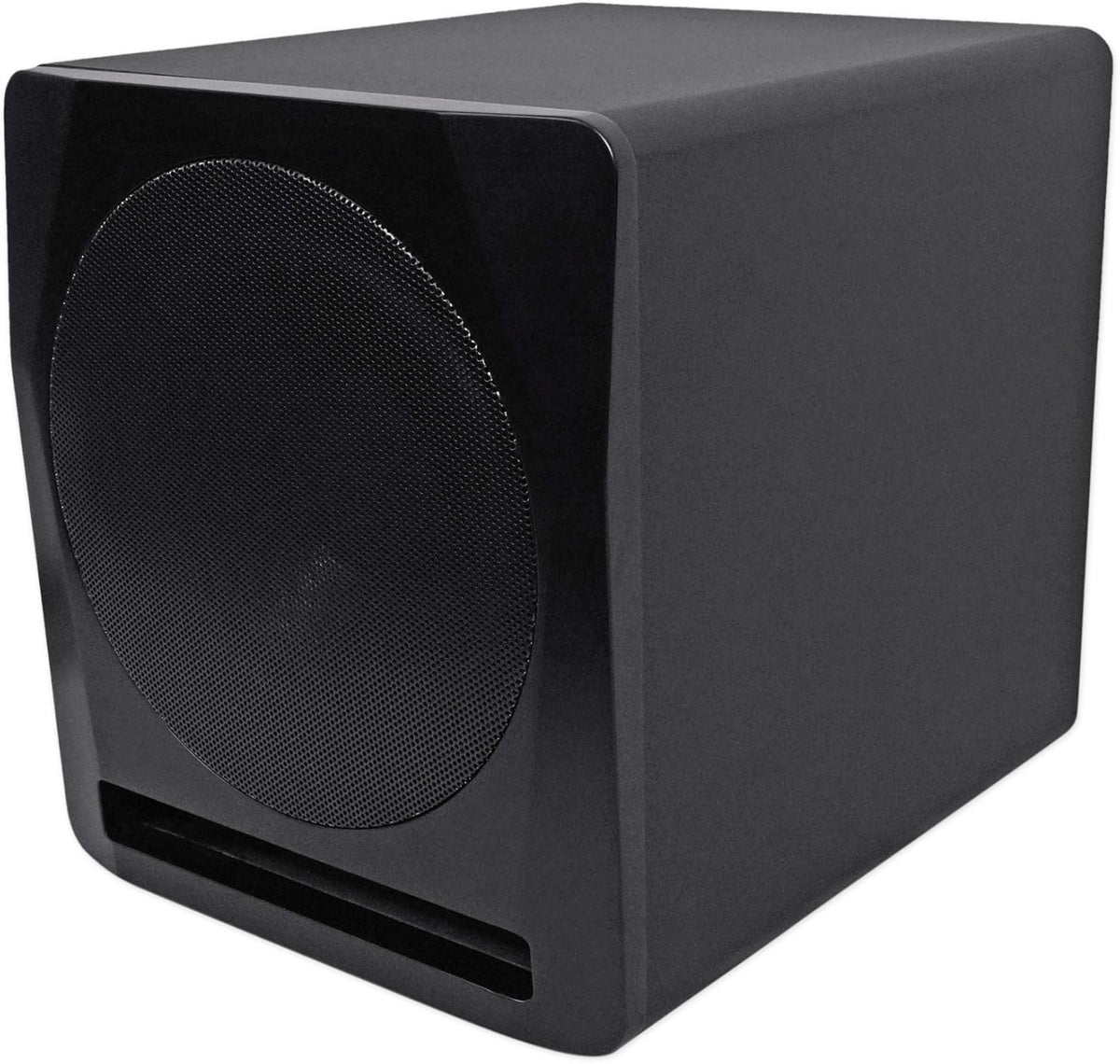Rockville APM10B 10-Inch 400 Watt Powered/Active Studio Subwoofer Pro Reference Sub - PuriLite