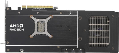 ASUS Prime Radeon™ RX 9060 XT 16GB GDDR6 OC Edition Graphics Card (PCIe 5.0, HDMI/DP 2.1, 2.5-Slot Design, axial-tech Fans, Dual Ball Fan Bearings, Dual BIOS, ASUS GPU Guard) - PuriLite
