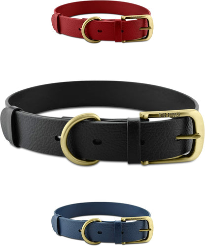 Tuff Pupper Classic Heavy Duty Dog Collar | 10x Stronger Than Leather | 100% Waterproof & Odor Proof Dog Collar | Tough Rust-Proof All Metal Hardware - PuriLite