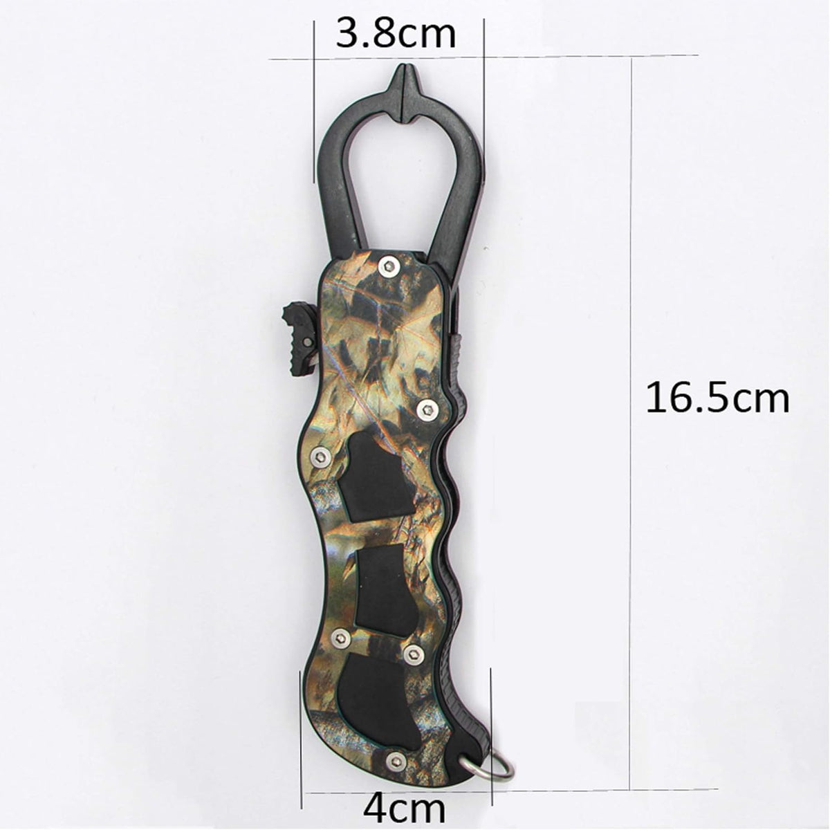 CRAZY SHARK Stainless Steel Fish Lip Grabber Gripper Grip Tool Fish Holder Tackle - PuriLite