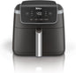 Ninja Air Fryer Pro 4in1, 5 QT (4.7 L) Capacity, Air Fry, Air Roast, Bake, Reheat, Dehydrate, Roast, Air Crisp Technology, Nonstick Basket & Crisper Plate, Grey, AF141C (Canadian Version) - PuriLite