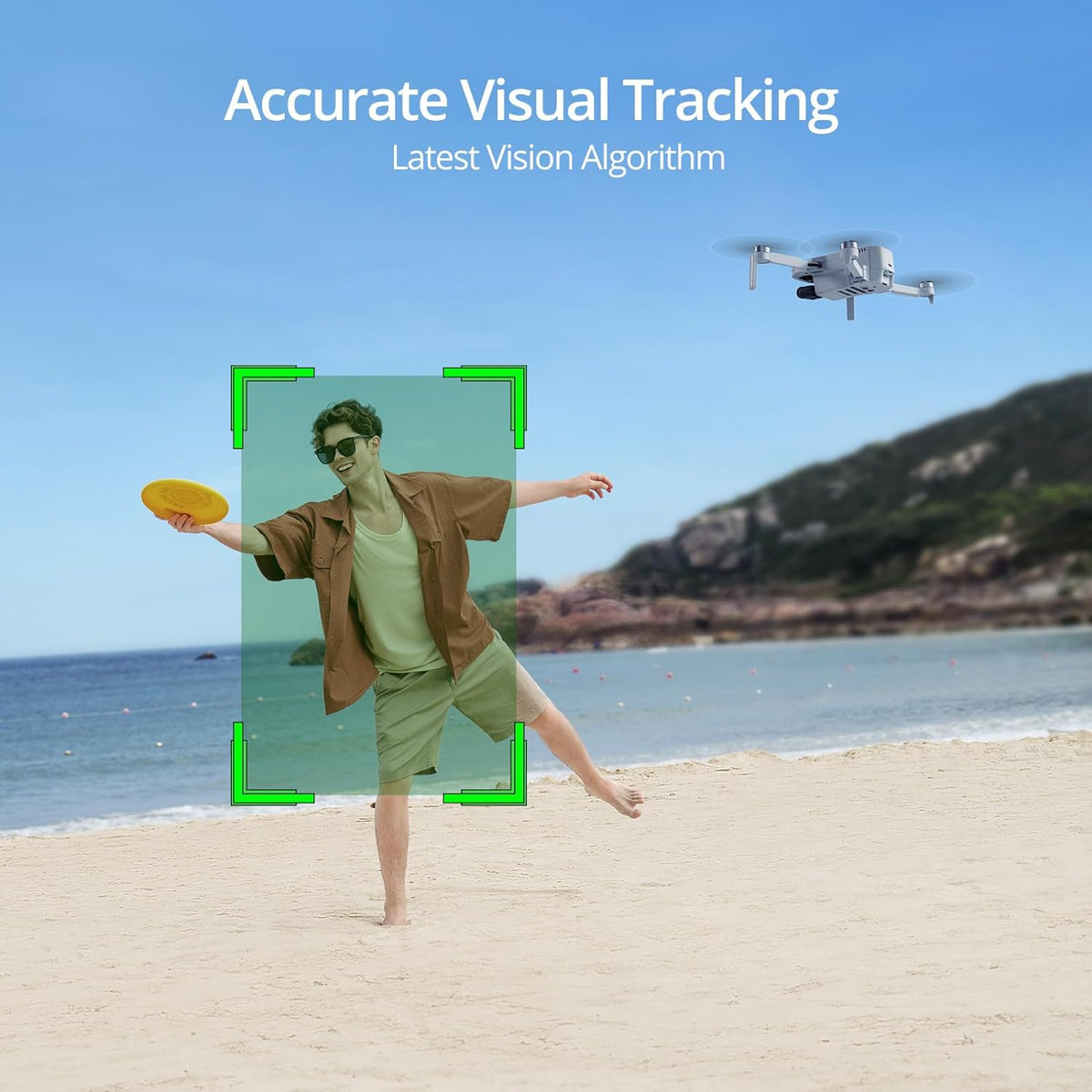 Potensic ATOM 3-Axis Gimbal 4K GPS Drone, Under 249g, 96 Mins Flight, Max 6KM Transmission, Visual Tracking, 4K/30FPS QuickShots, Lightweight for Adults and Beginners, Fly More Combo - PuriLite