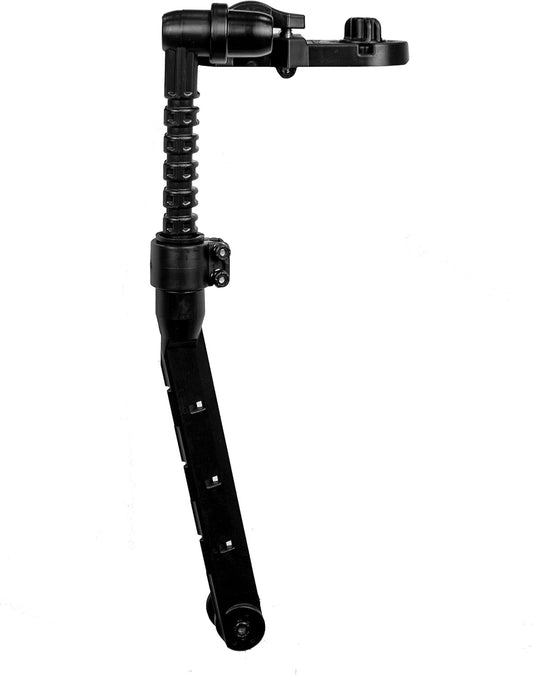 YakAttack Switchblade Transducer Mount | Track Mount Fish Finder Arm for Kayaks | 25.75" Adjustable Deployment Arm | Low Profile & Hydrodynamic | Built for Saltwater Use | Made in USA - PuriLite
