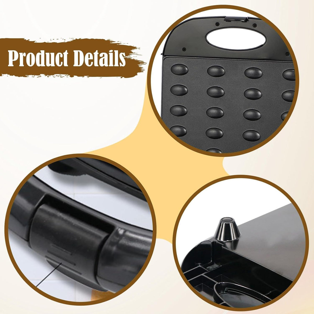Electric Nut Biscuit Maker Machine | Non-Stick Cake Baking Appliance