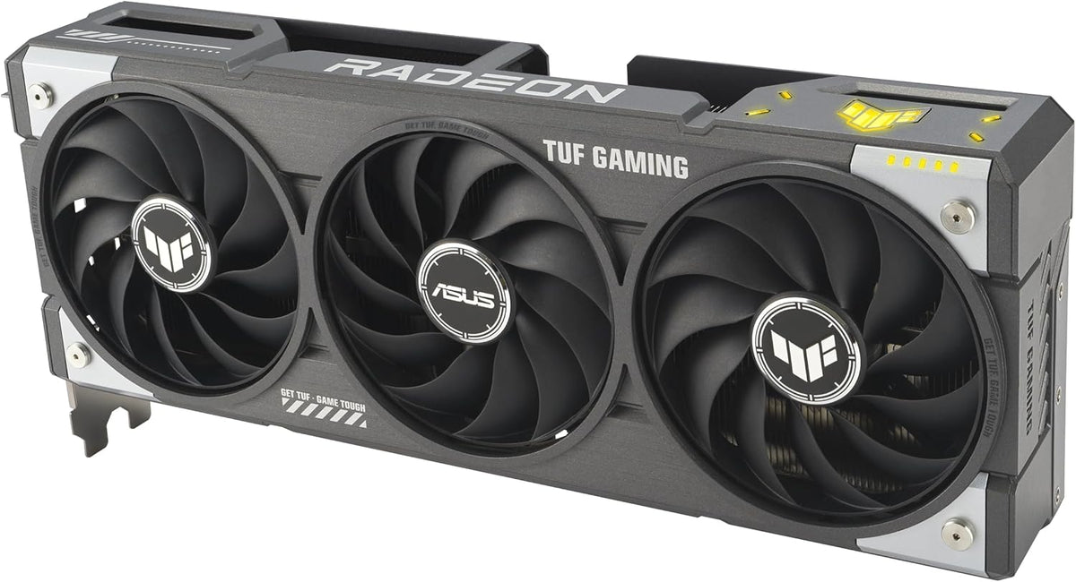ASUS Prime Radeon™ RX 9060 XT 16GB GDDR6 OC Edition Graphics Card (PCIe 5.0, HDMI/DP 2.1, 2.5-Slot Design, axial-tech Fans, Dual Ball Fan Bearings, Dual BIOS, ASUS GPU Guard) - PuriLite