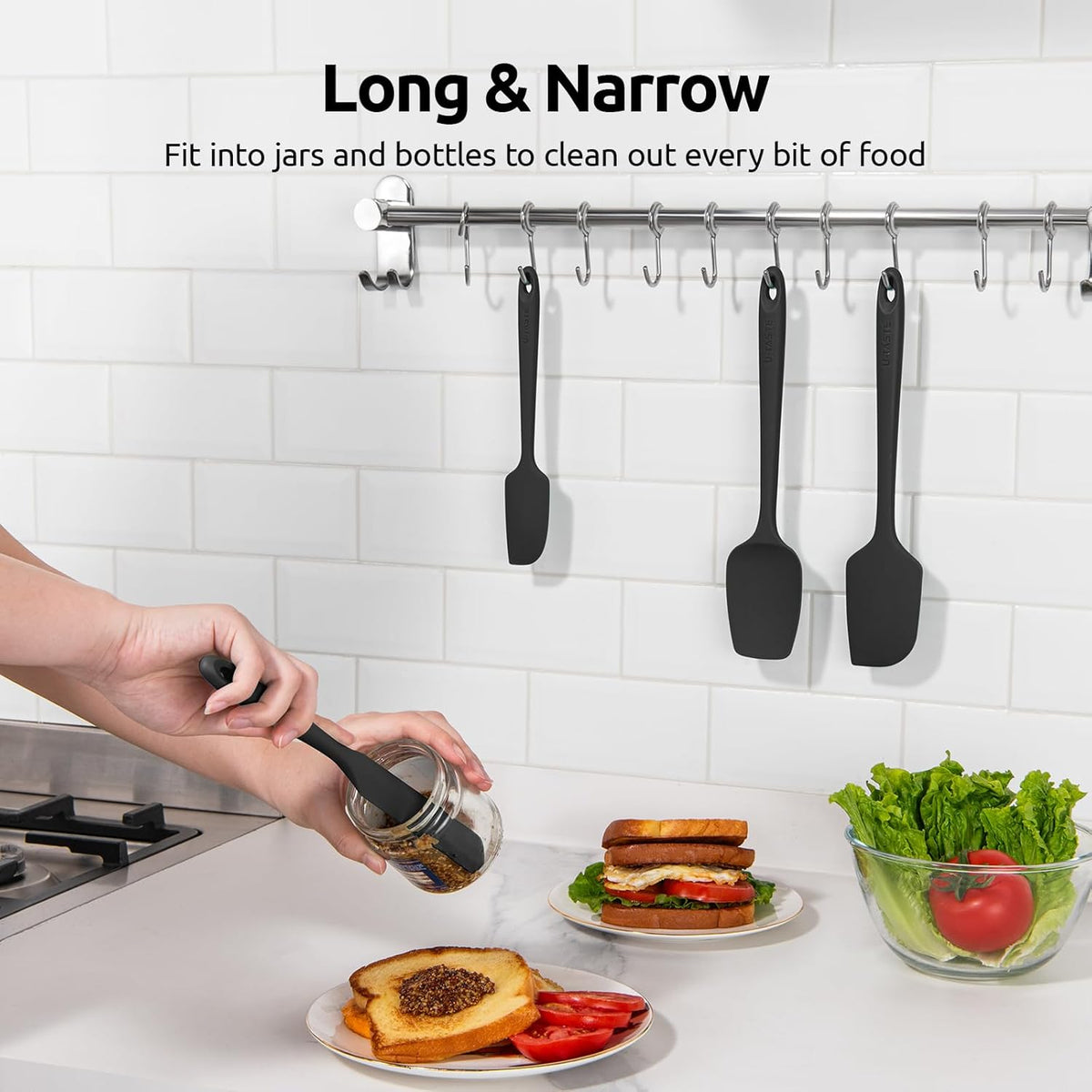 Purilite Select Midnight Blue Silicone Spatula - PuriLite
