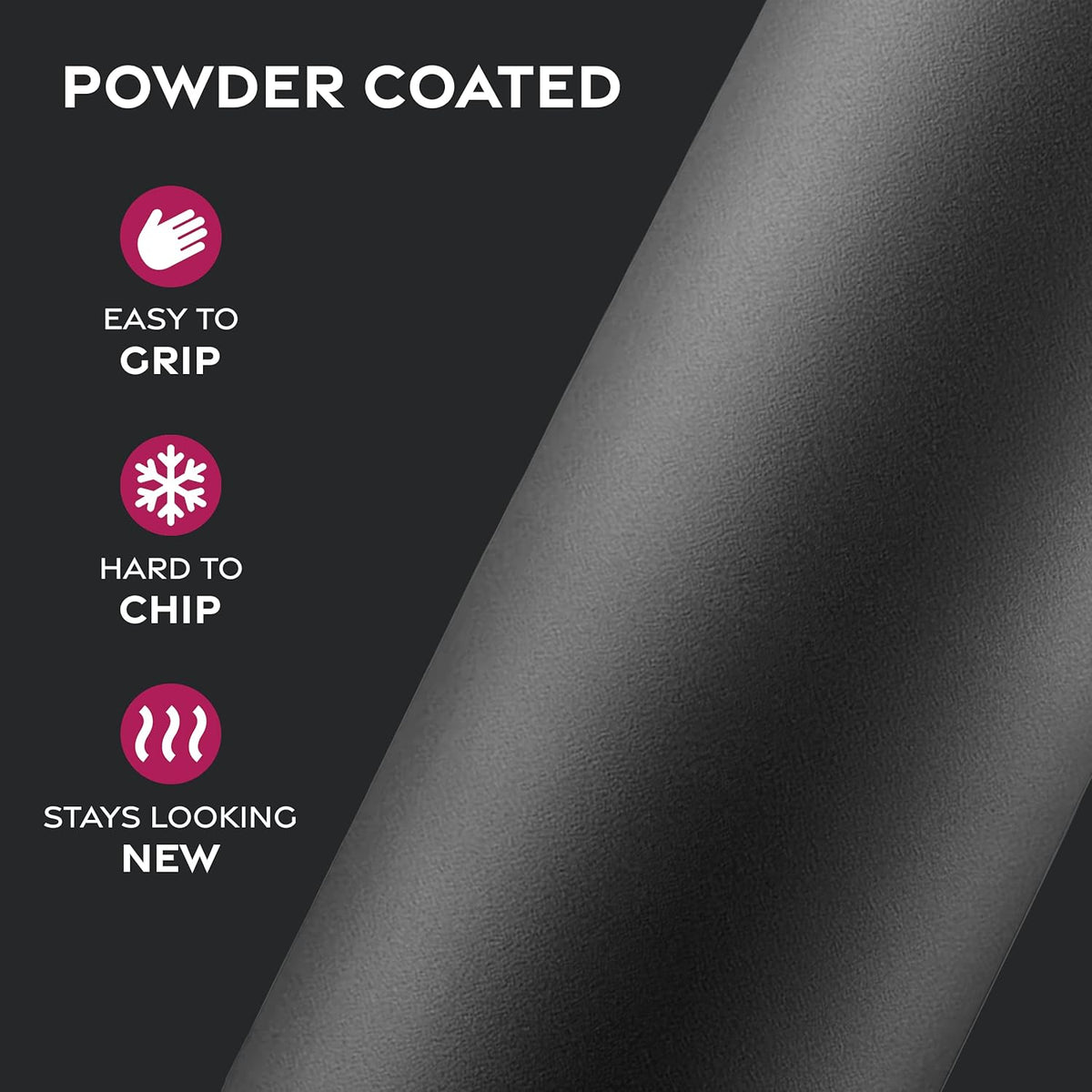 FineDine Water Bottle - Stainless Steel Insulated Water Bottle with Straw Lid, Flip Lid & Wide-Mouth Cap - Keeps Hot and Cold - 25 Oz / 739ml - Pure Pearly White - PuriLite