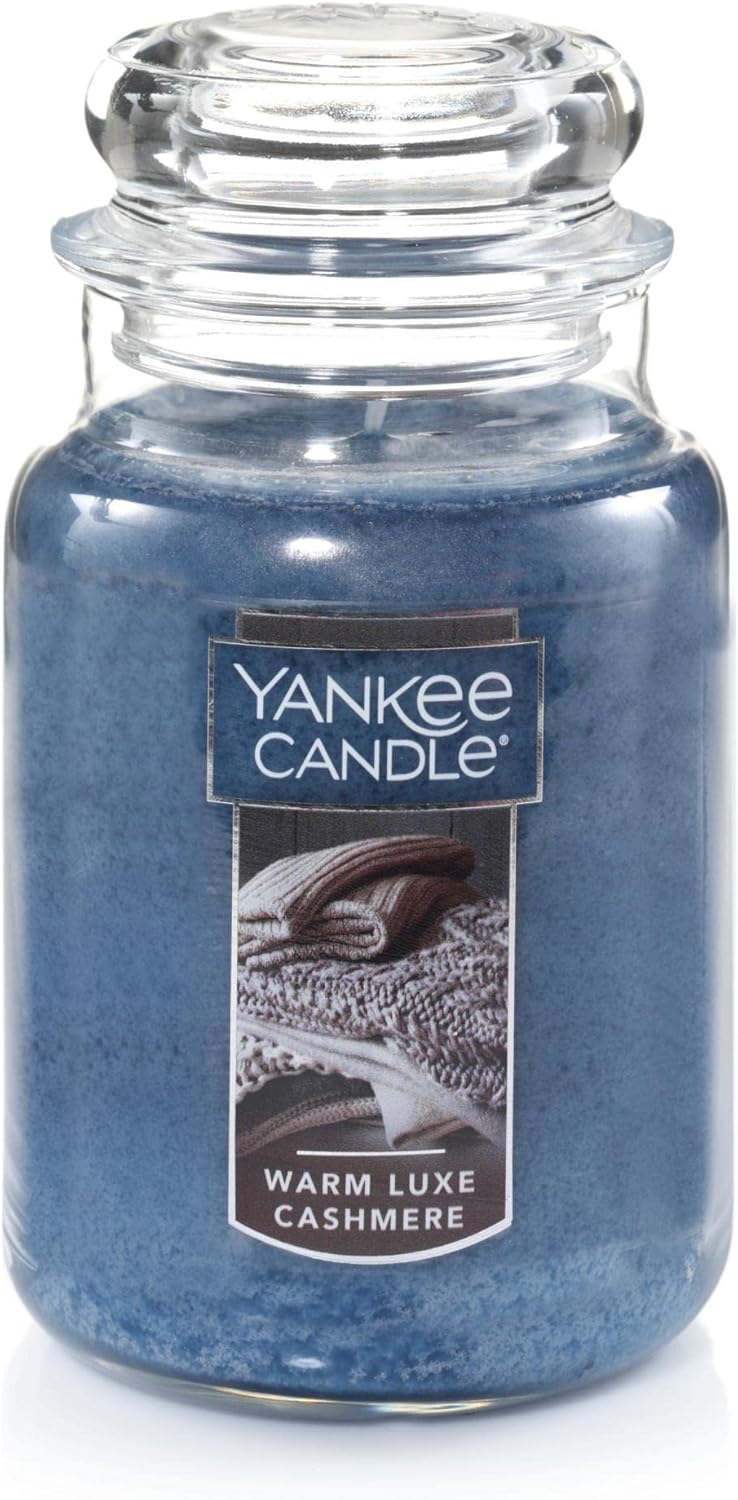 Yankee Candle Scented Candle, Sage & Citrus, Original Large Jar Candle, 110-150 Hours of Burn Time, 22 oz. - PuriLite
